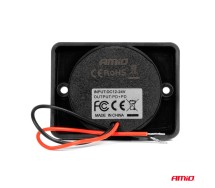 Laadija 2xUSB-C pesa 12/24V punane taust