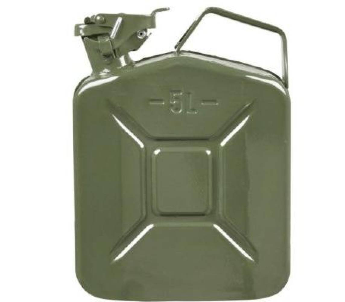 Kanister 5L plekist roheline