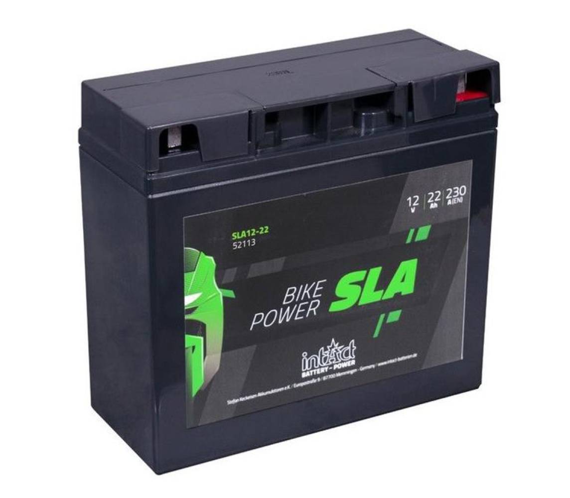 IntAct 12V 22Ah SLA12-22 181x76x167-+