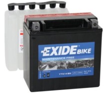 12V 12Ah YTX14-BS AGM 150x87x145+- Exide