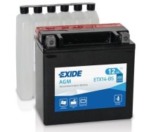 12V 12Ah YTX14-BS AGM 150x87x145+- Exide