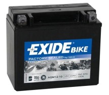 12V 10Ah AGM12-10 150x87x130+- Exide