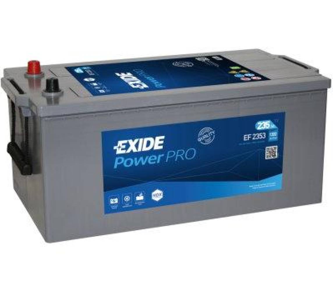 Exide PowerPRO 235Ah1300A518x279x240+-