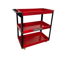 Тележка на колесах 80x36x79 см, грузоподъемность 140 кг