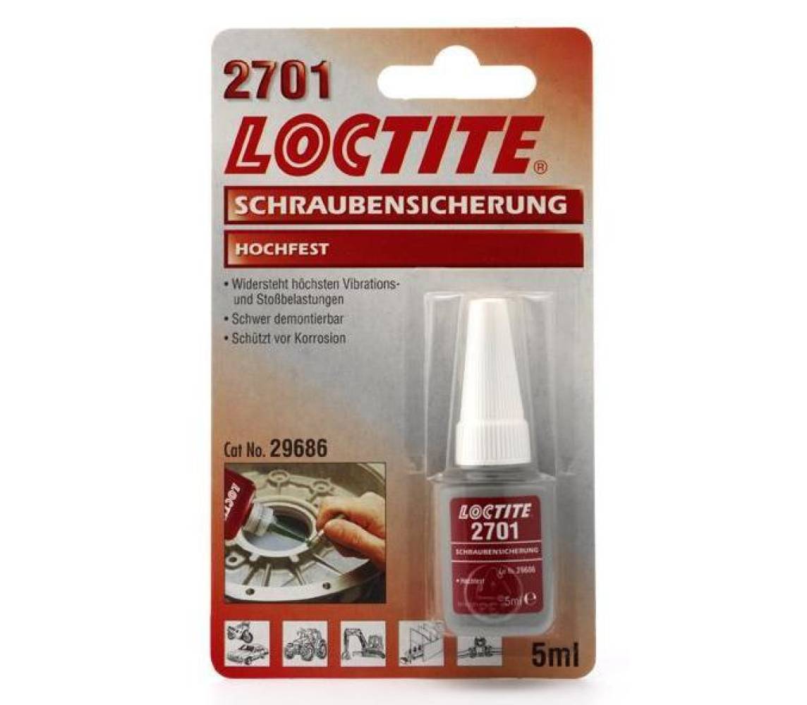 Loctite 2701 keermeliim 5ml ülitugev