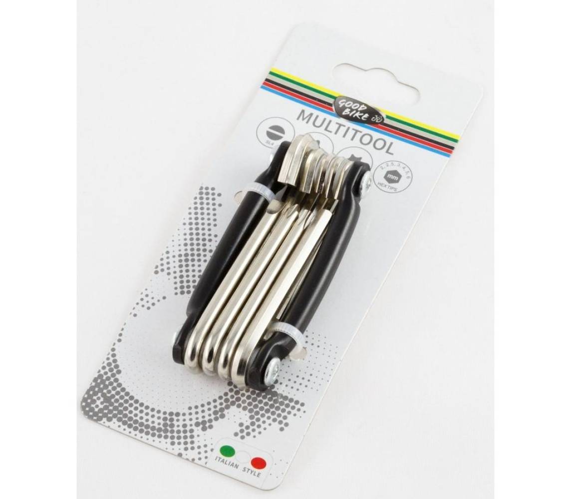 Мини‑мультитул GoodBike, 9 функций