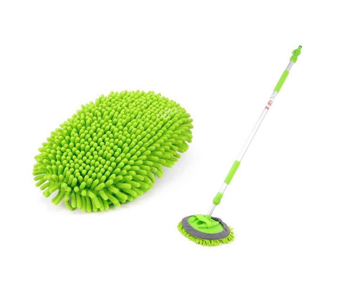 Veoauto-bussi pesuhari mikrofiiber 120-200cm Amio