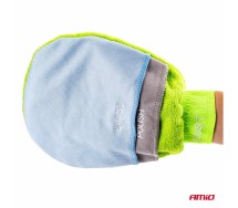 3 ühes Glass Polish Dust Microfiber puhastuskinnas 25x17cm Amio