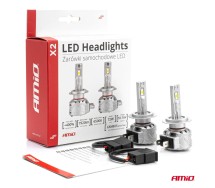 LED esitule pirnid H7 72W X2 Series Canbus MINI AMiO