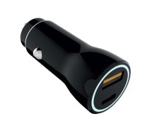 Autolaadija USB + USB-C 36W 12/24V Blow