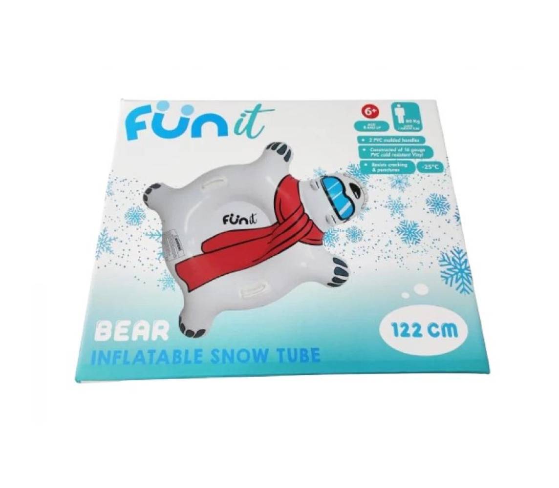 Тюбинг 122 см «Snow Tube BEAR»