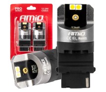 LED CANBUS Pro-seeria 12V/24V 27W T20 Valge