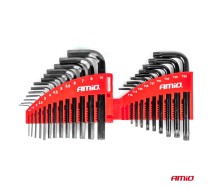 Kuuskant & torx võtmed Imbus CRV 22tk Amio
