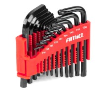 Kuuskant & torx võtmed Imbus CRV 22tk Amio