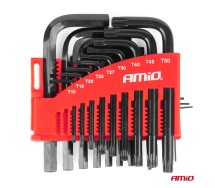 Kuuskant & torx võtmed Imbus CRV 22tk Amio