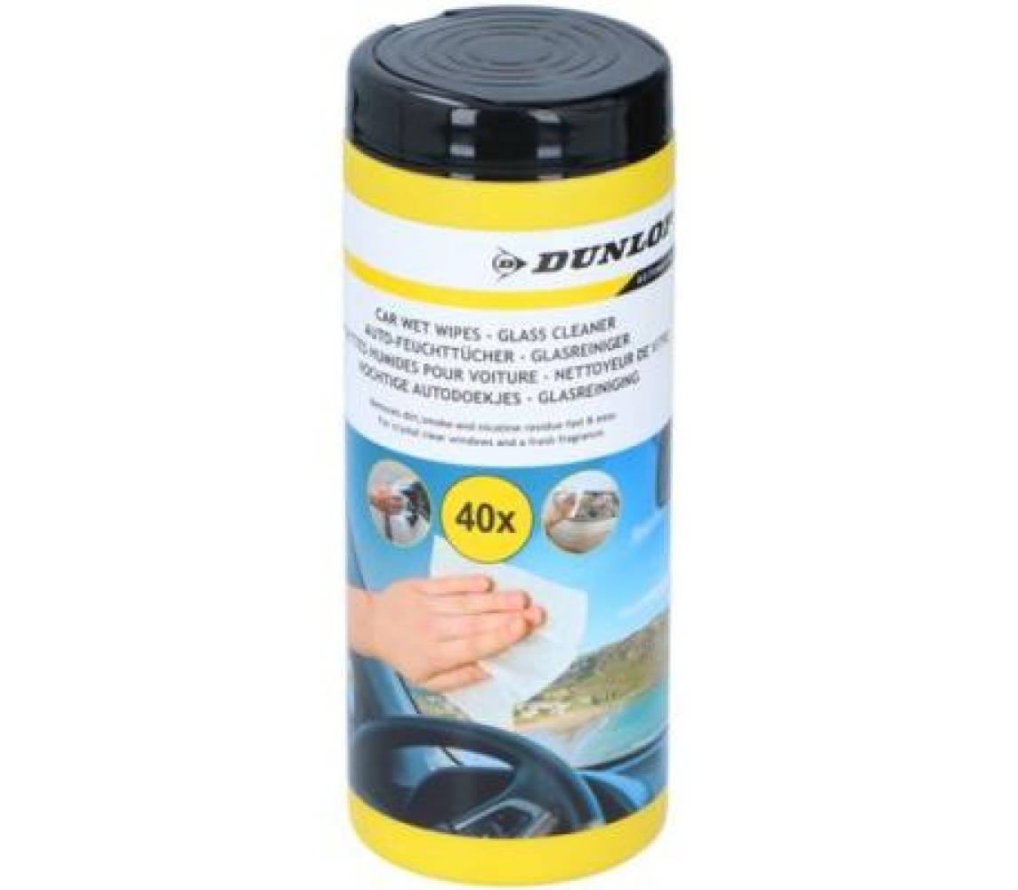 Niisked klaasi puhastuslapid 40tk,20*18c