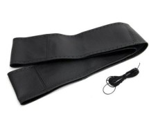Roolikate 37-39cm, naturaalne nahk,must