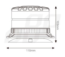 Vilkur magnetiga 16 LEDi 120välku minuti