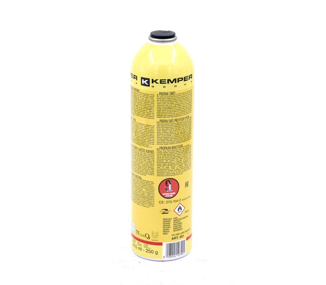 Gaas KEMAP 410ml 250g Antiflare 360kraad