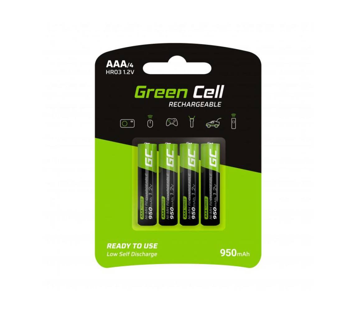 GC Laetavad patareid 4xAAA 950mAh