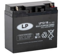 LP aku 12V 18Ah AGM 182x77x168mm