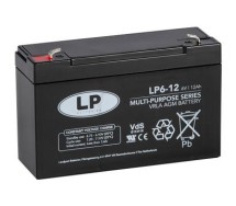 LP aku 6V 12Ah AGM 151x50x94mm