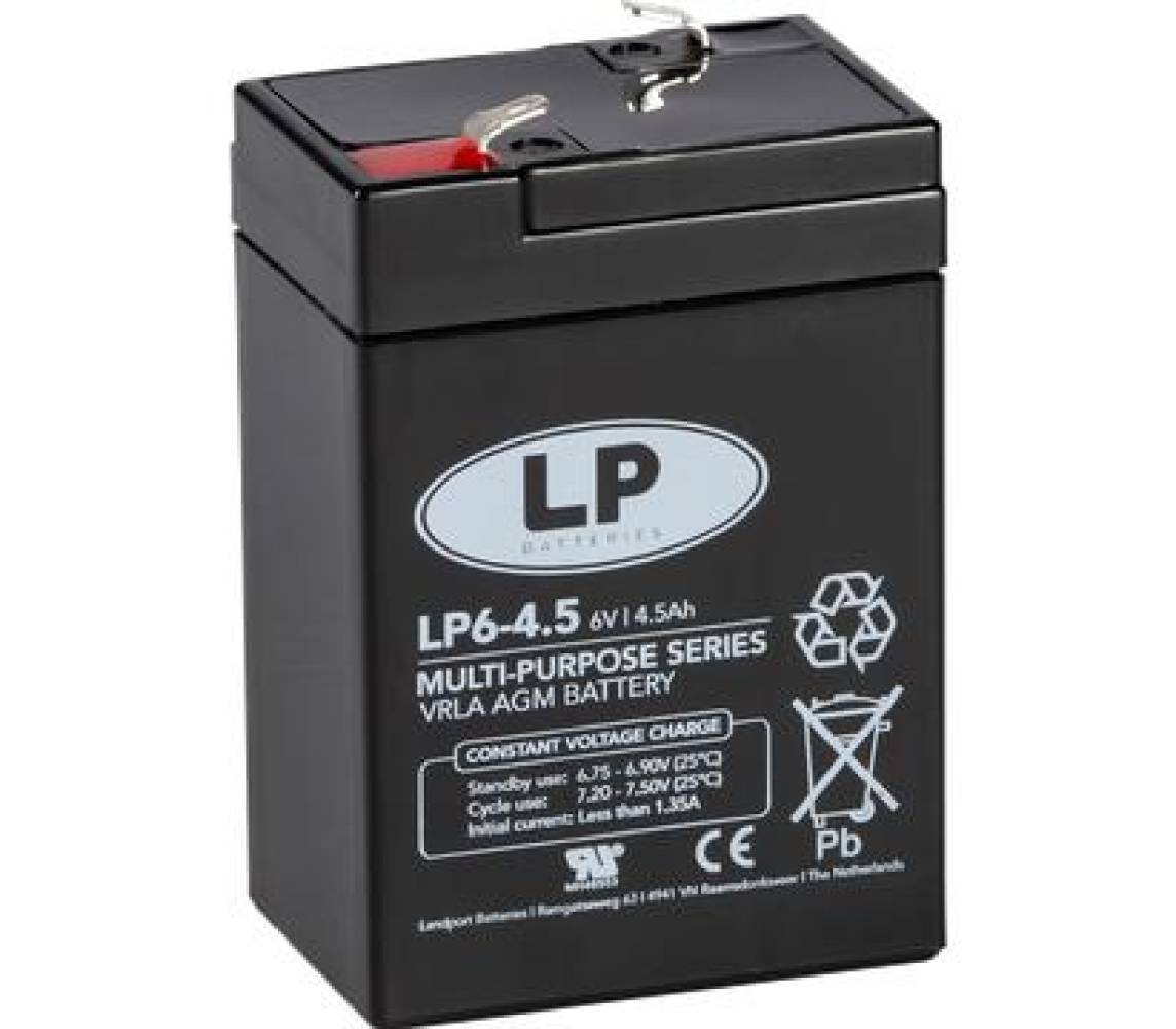 LP aku 6V 4,5Ah AGM 70x47x100mm