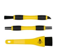 3-osaline puhastusharjade komplekt