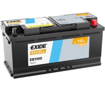 Exide Excell 110Ah 850A 394x17