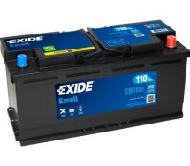 Exide Excell 110Ah 850A 394x17