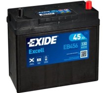 Exide Excell 45Ah 300A 234x127x220-+J