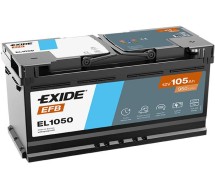Exide EFB 105Ah 950A 392x175x190-+