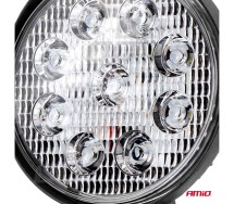 Töötuli ümar AWL06 9 LED FLOOD 9-36V Amio