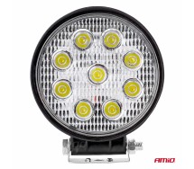 Töötuli ümar AWL06 9 LED FLOOD 9-36V Amio