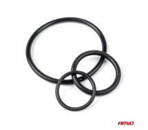 Набор резиновых уплотнительных колец (O‑ring), 419 шт, Amio