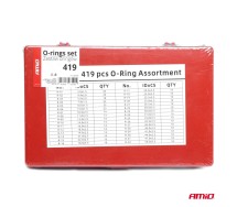 Kummitihendite komplekt 419-osa Amio