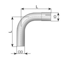 90 põlv 2 3/8 - 60.0