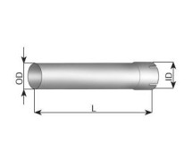 Toru sirge astmega 1m 76.2 / 76.7 mm