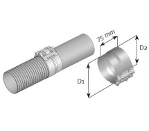Klamber 75/70mm