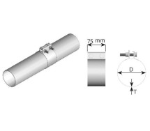 Klamber 108mm sirgele torule