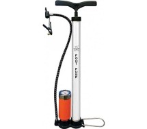 Ручной насос с манометром 45 см, алюминиевый, двойной цилиндр