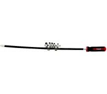 6-os. 1/4" kruvik. painduv vars. 500mm pikk. 5.6.7.8.10mm padrunitega