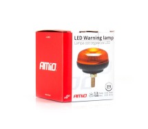 Мигалка 18 LED, болтовое крепление, 12/24 В, IP56, оранжевая