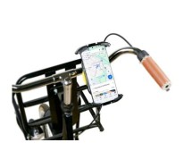 Держатель телефона на руль, поворот 360°