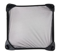 Автошторка на присосках, чёрная, 54×38,5 см