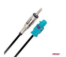 Переходник антенны FAKRA → DIN, 12 В, Amio (5 A)