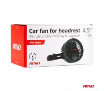 Автомобильный вентилятор с креплением на подголовник 4,5" 12В
