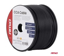Kaabel 1x1mm2 100m 5A 12/230V must