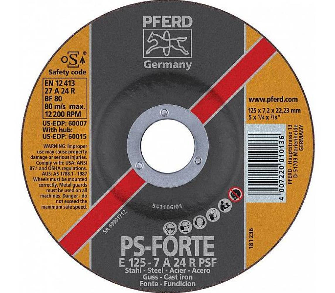 Lihvketas 125x7.2mm pferd