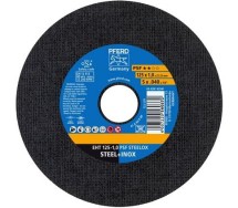 Lõikeketas teras/inox 125x1.0mm pferd